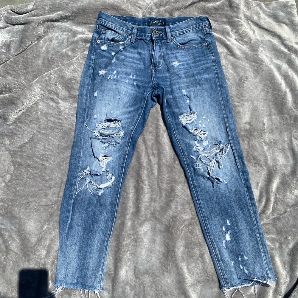 LUCKY BRAND SIENNA SLIM BOYFRIEND JEANS